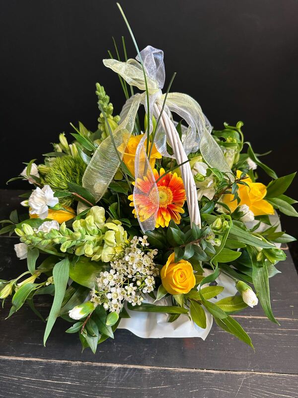 Flowers delivered to customer