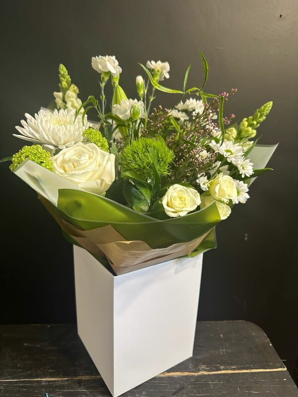 Flowers delivered to customer