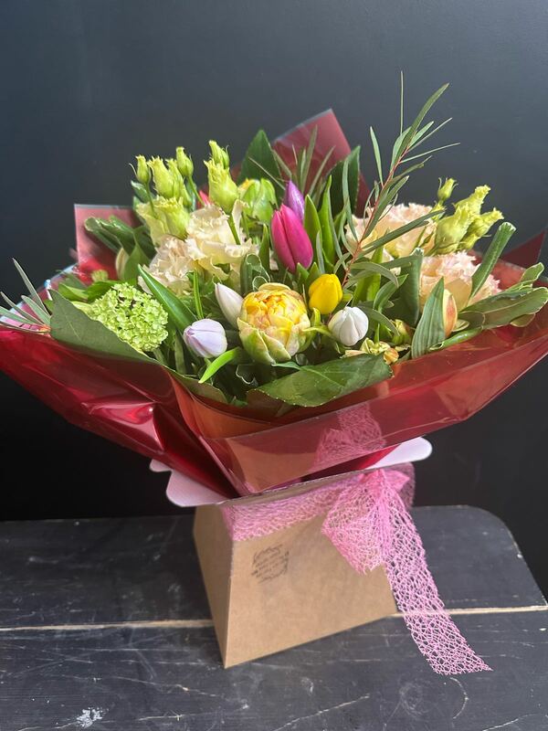 Flowers delivered to customer