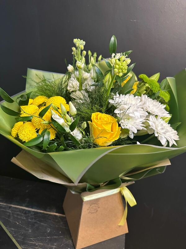 Flowers delivered to customer