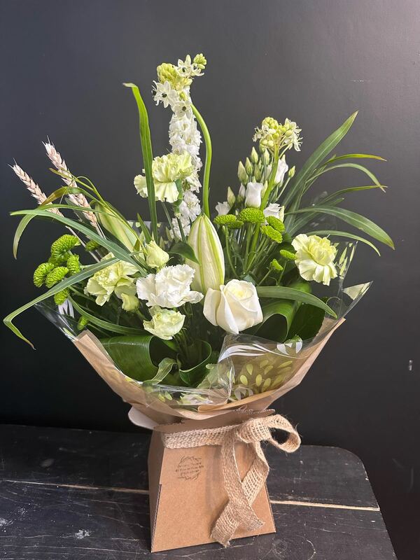 Flowers delivered to customer