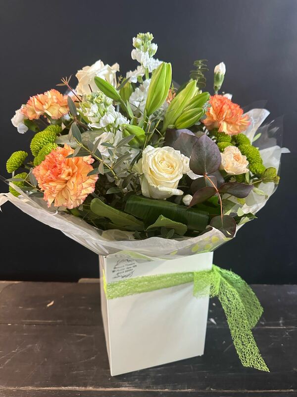 Flowers delivered to customer