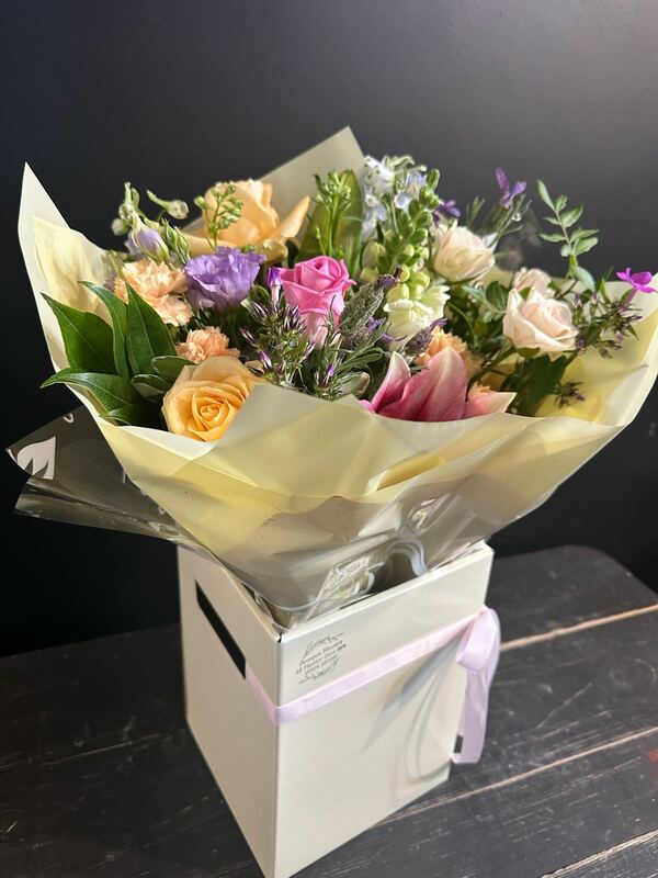 Flowers delivered to customer