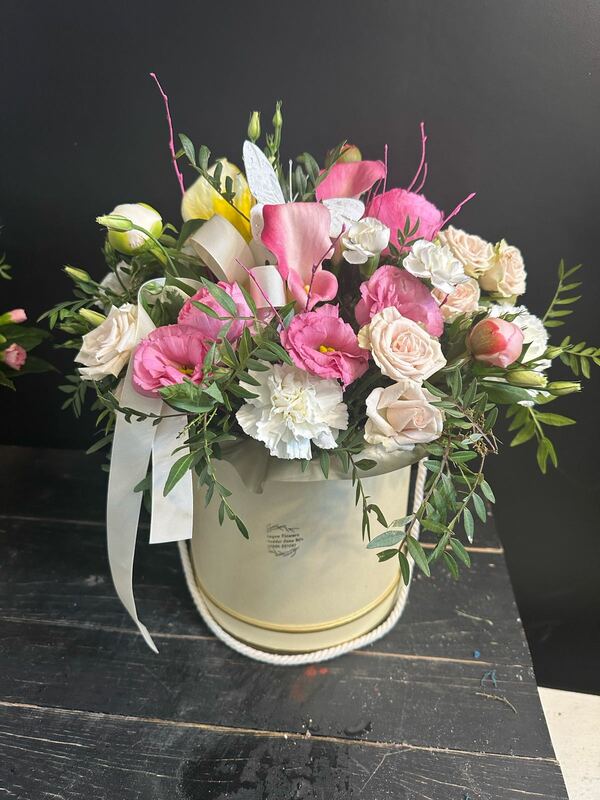 Flowers delivered to customer
