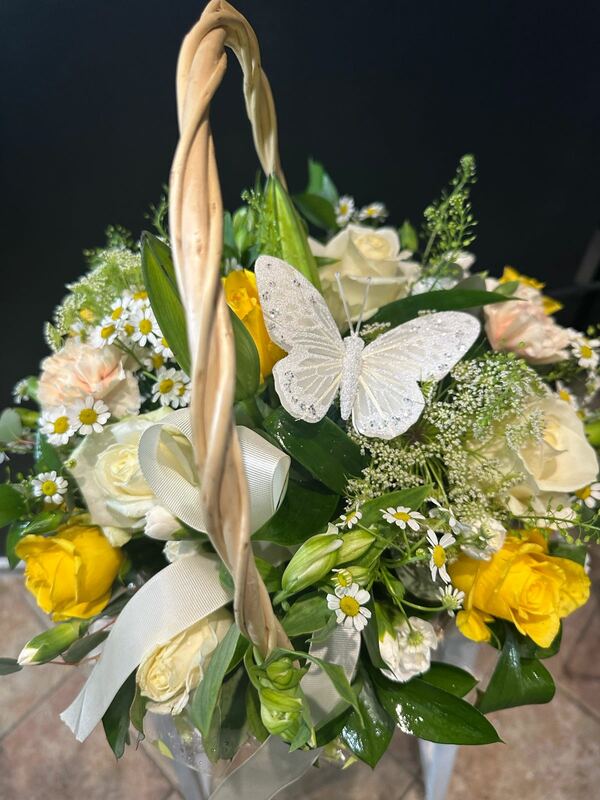 Flowers delivered to customer
