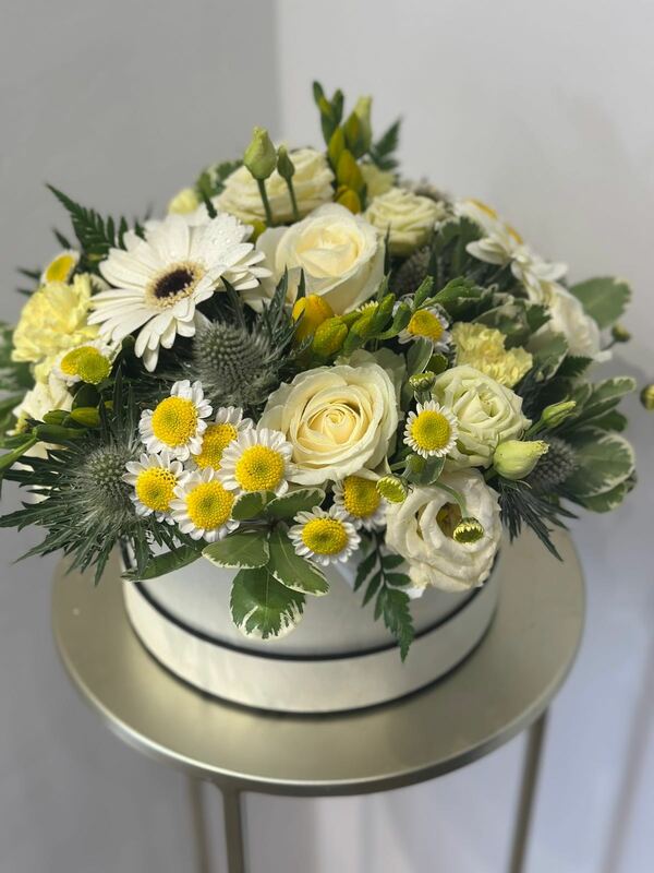 Flowers delivered to customer