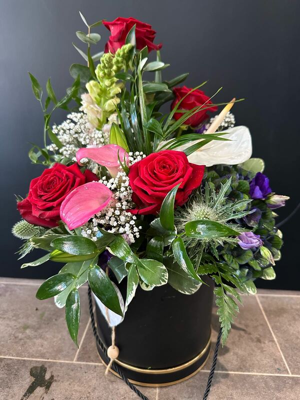 Flowers delivered to customer