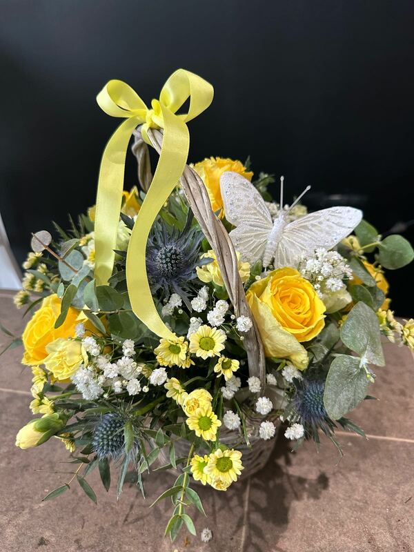 Flowers delivered to customer