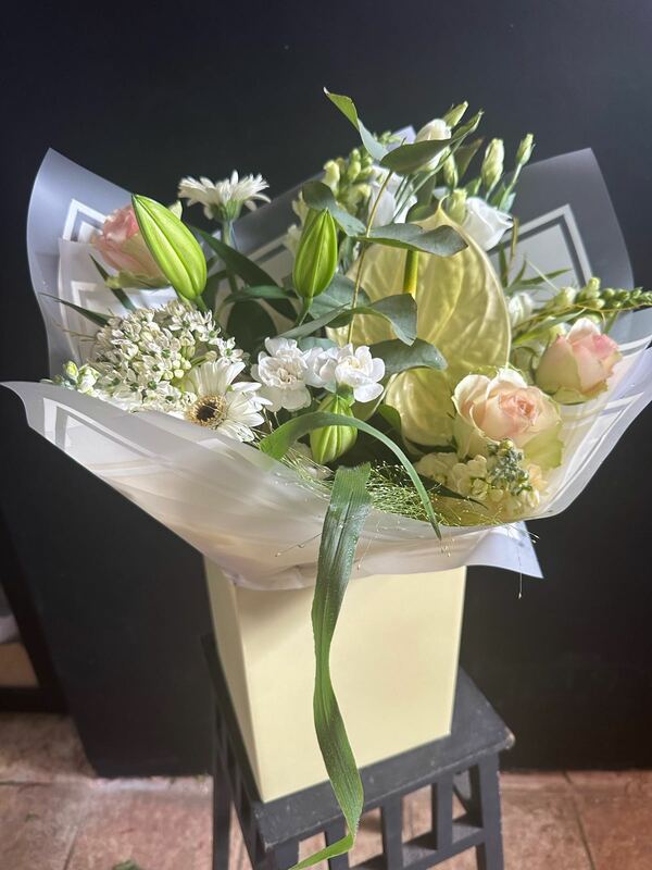 Flowers delivered to customer