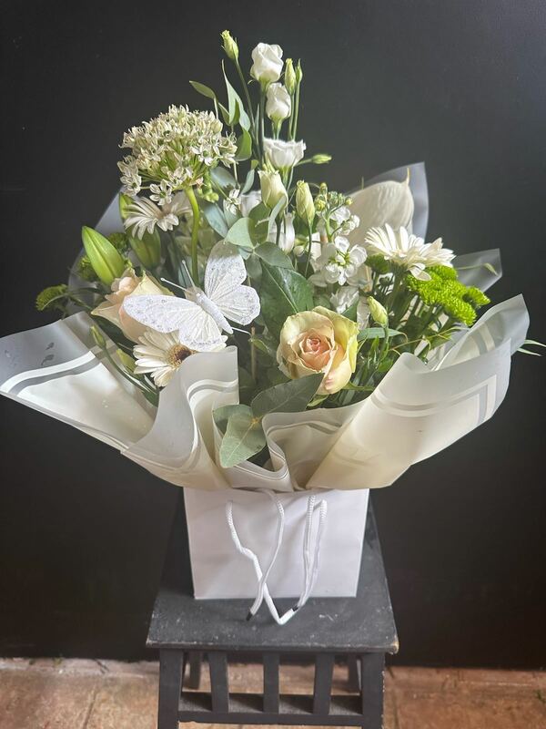 Flowers delivered to customer