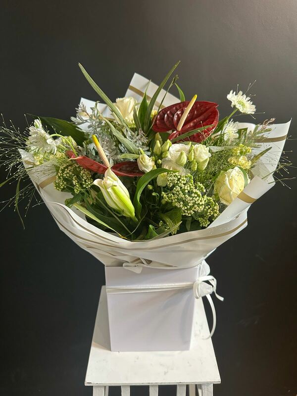 Flowers delivered to customer