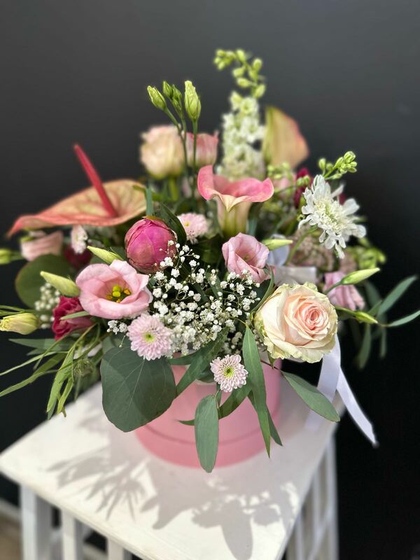 Flowers delivered to customer