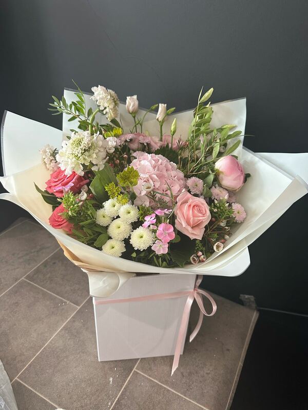 Flowers delivered to customer