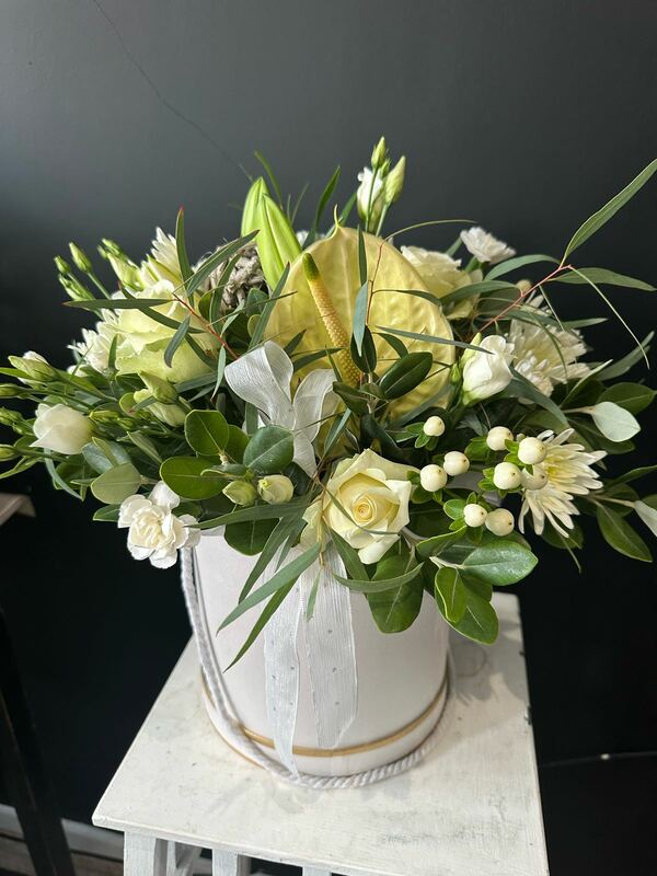 Flowers delivered to customer