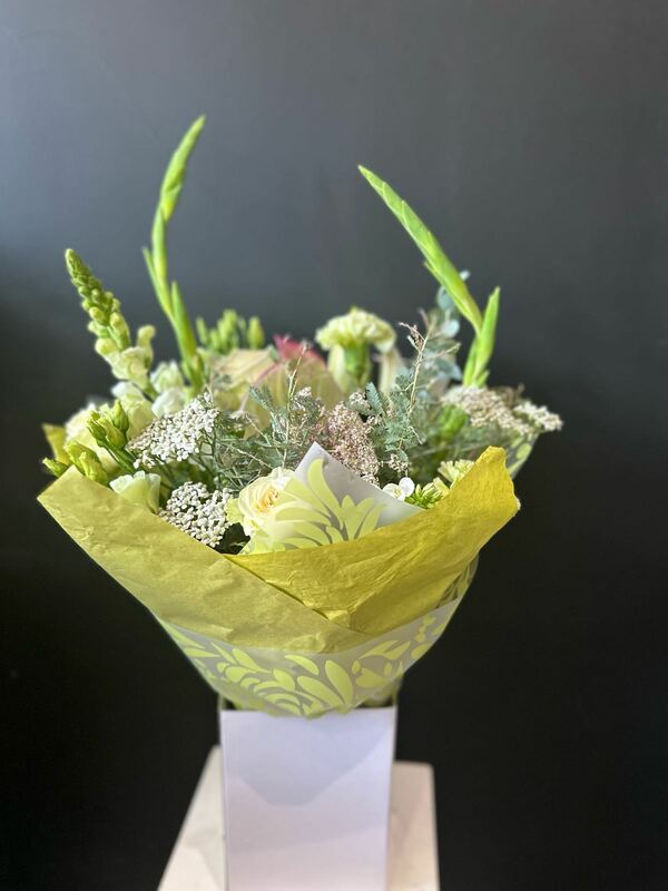 Flowers delivered to customer
