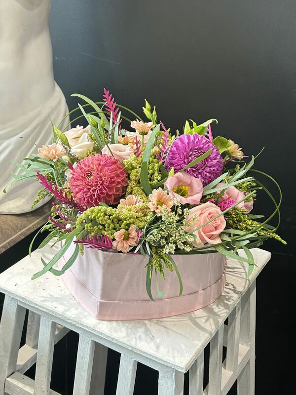 Flowers delivered to customer