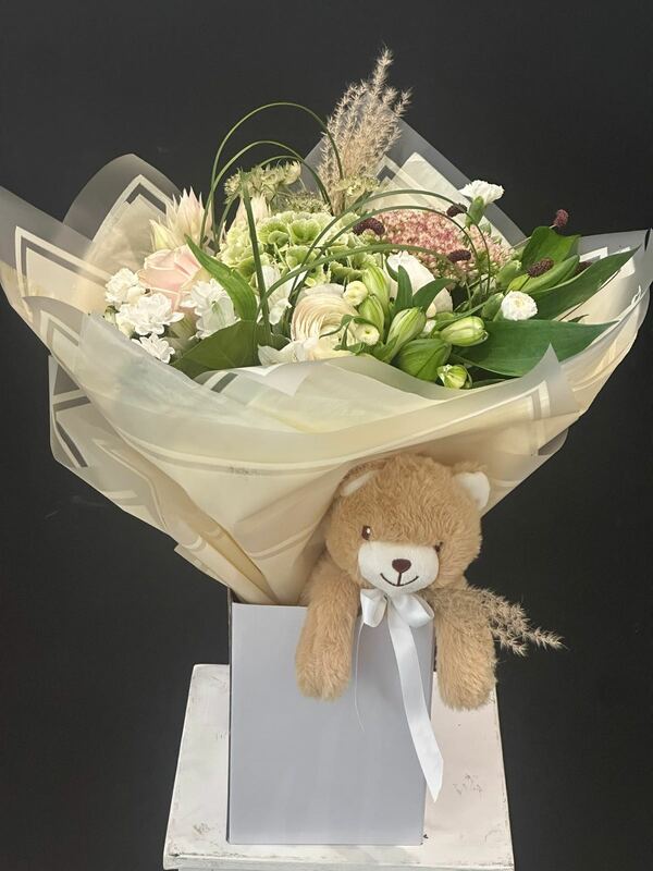 Flowers delivered to customer