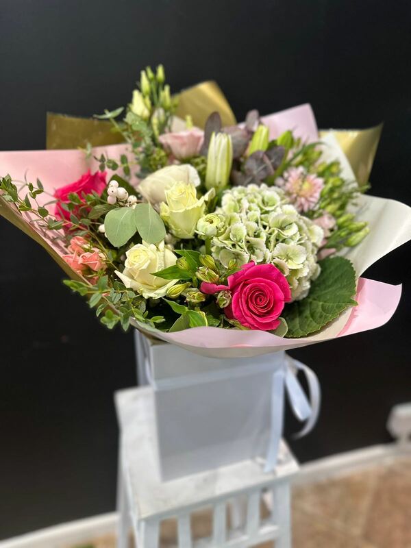 Flowers delivered to customer
