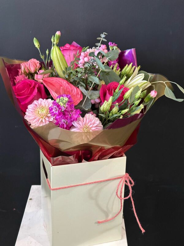 Flowers delivered to customer