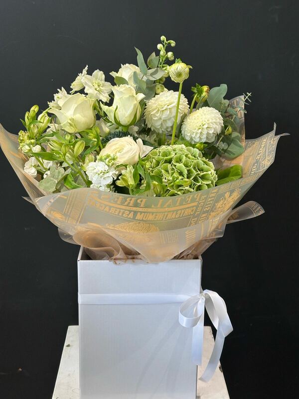 Flowers delivered to customer