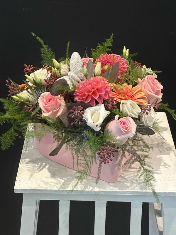 Flowers delivered to customer