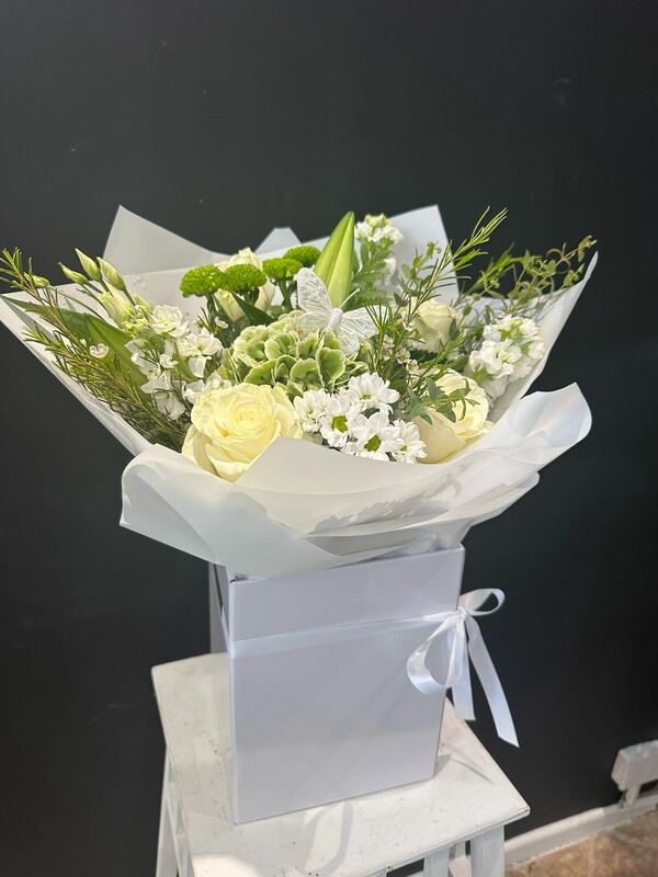 Flowers delivered to customer