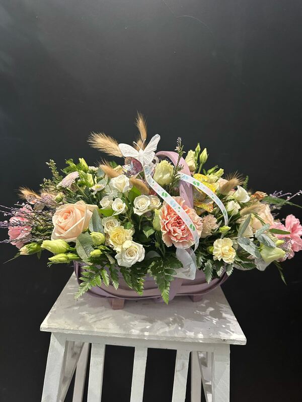 Flowers delivered to customer