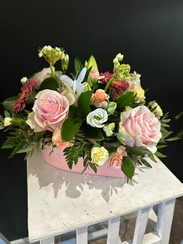Flowers delivered to customer