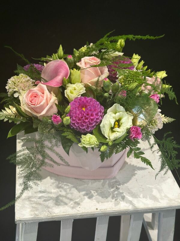 Flowers delivered to customer