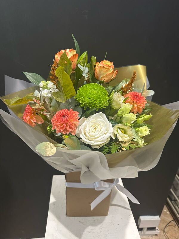 Flowers delivered to customer