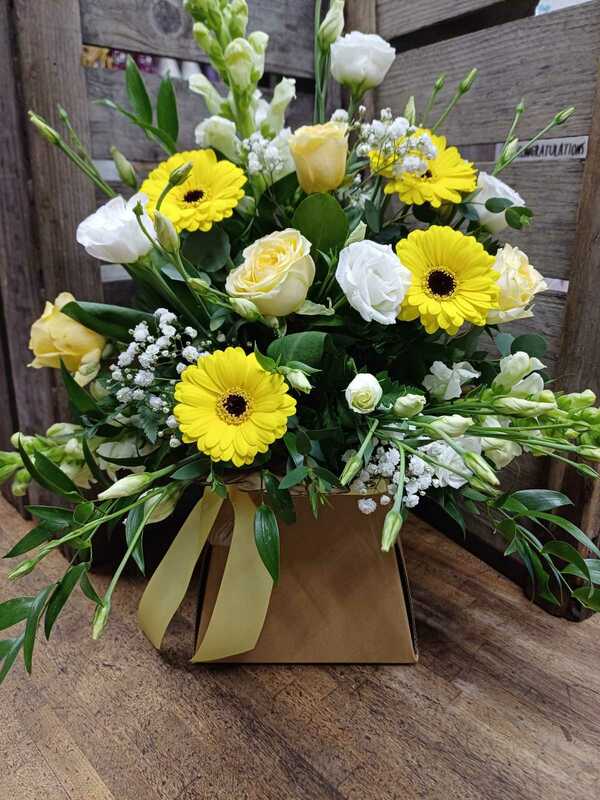 Flowers delivered to customer