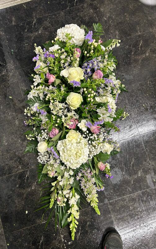 Flowers delivered to customer