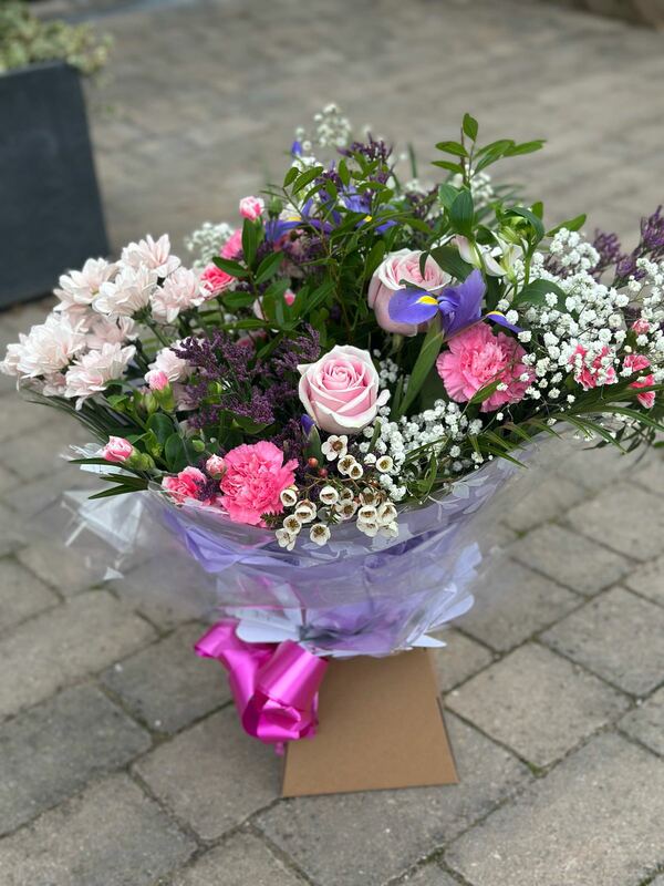 Flowers delivered to customer
