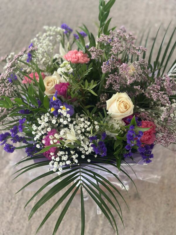 Flowers delivered to customer