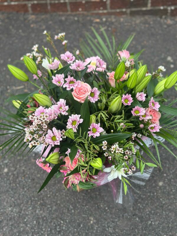Flowers delivered to customer