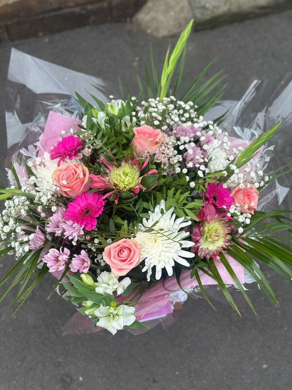 Flowers delivered to customer