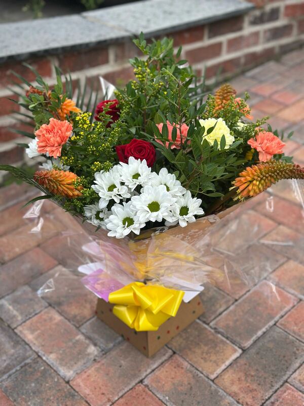 Flowers delivered to customer