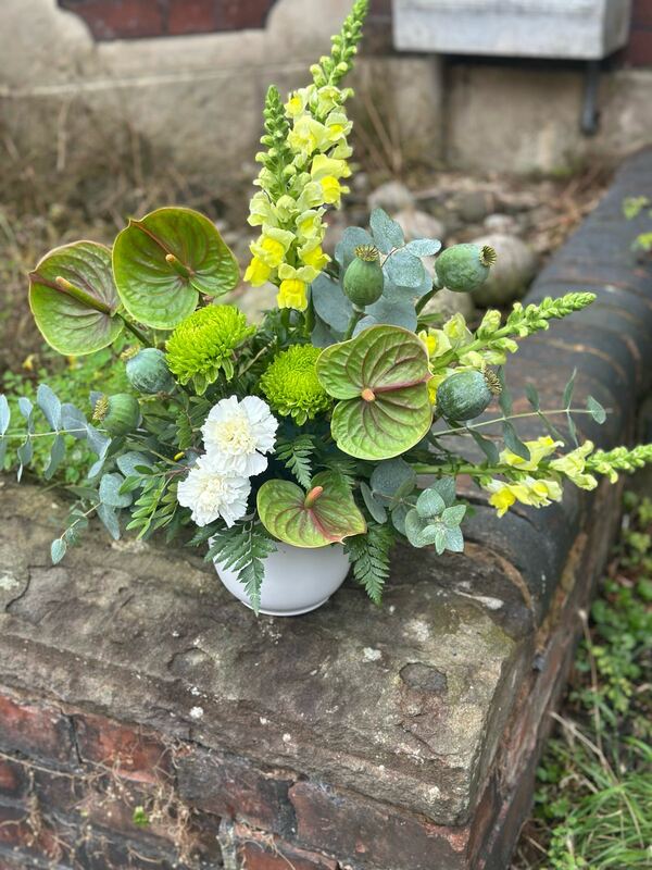 Flowers delivered to customer