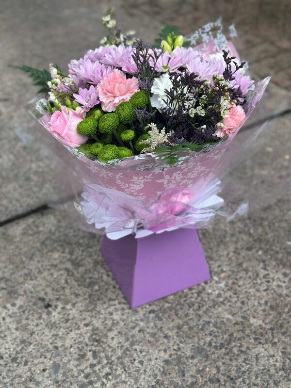 Flowers delivered to customer