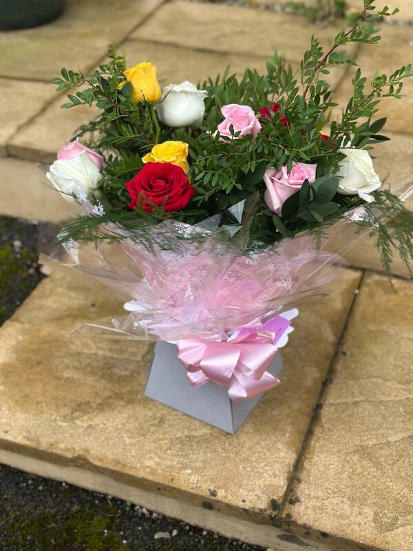Flowers delivered to customer