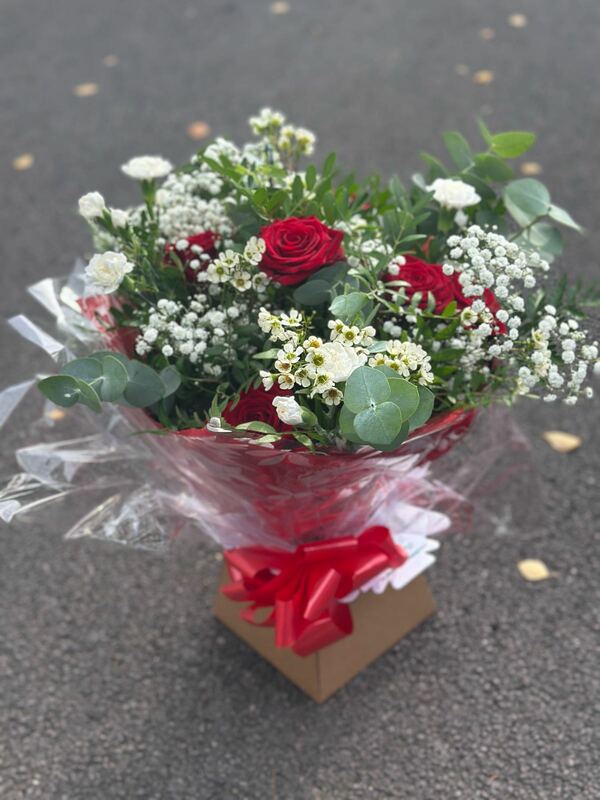 Flowers delivered to customer