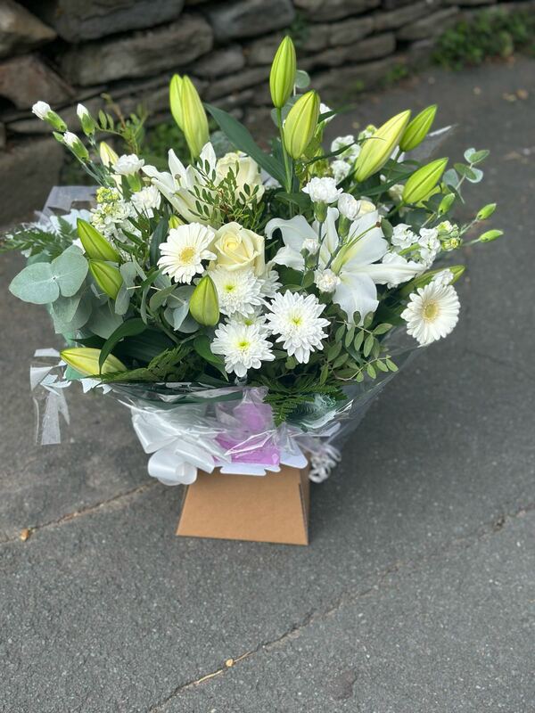 Flowers delivered to customer