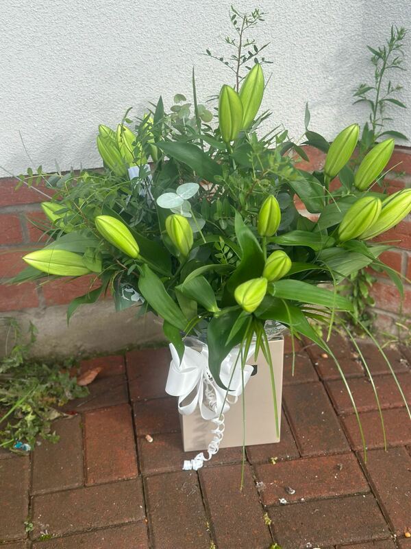 Flowers delivered to customer