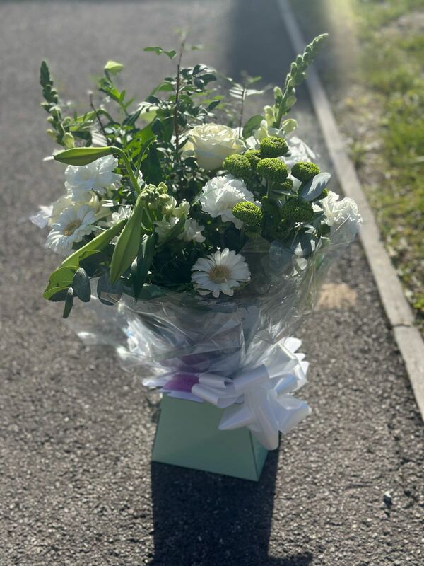 Flowers delivered to customer