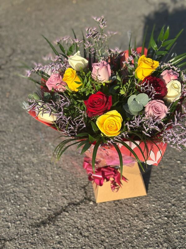 Flowers delivered to customer