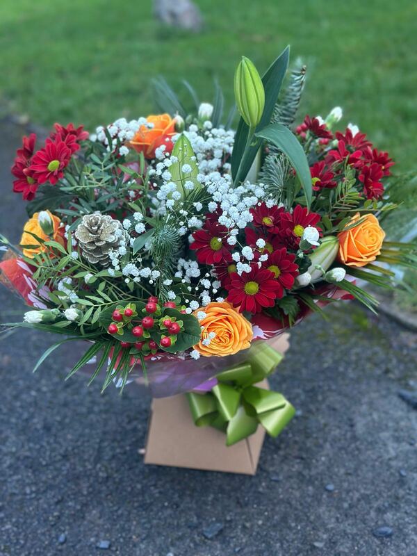 Flowers delivered to customer