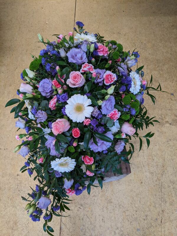 Flowers delivered to customer