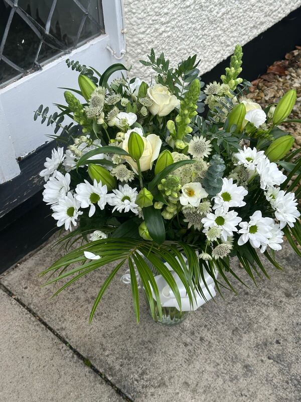 Flowers delivered to customer