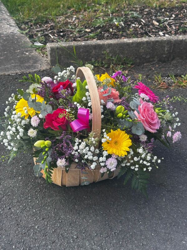 Flowers delivered to customer