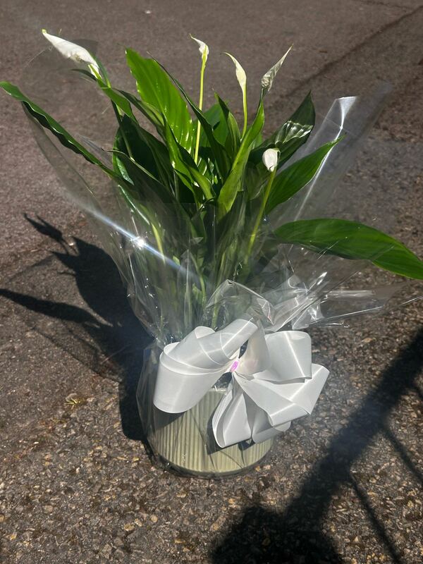 Flowers delivered to customer